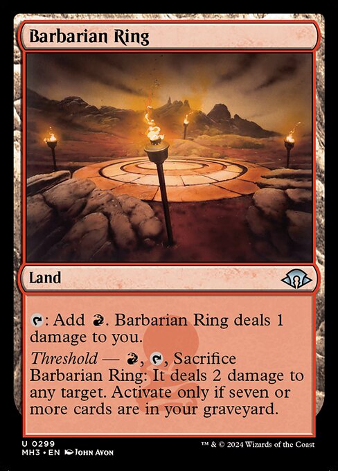 Barbarian Ring - Modern Horizons 3 - U - 299