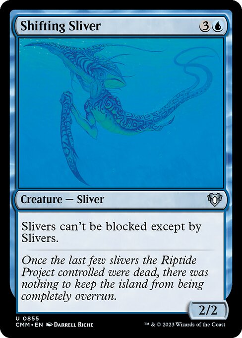 Shifting Sliver - Commander Masters - U - 855