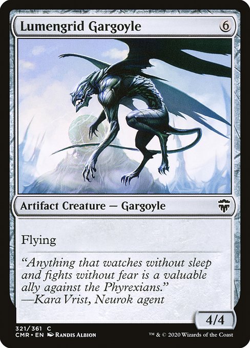 Lumengrid Gargoyle - Commander Legends - C - 321