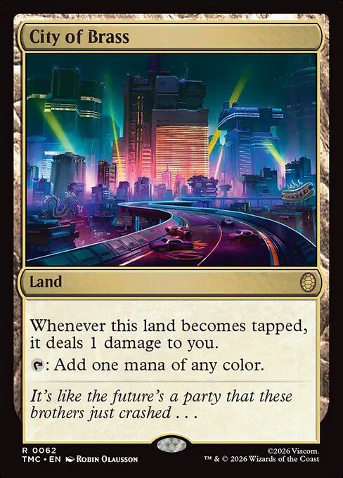 City of Brass - Commander: Teenage Mutant Ninja Turtles - R - 62