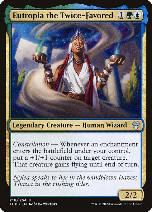 Eutropia the Twice-Favored - Theros Beyond Death - U - 216