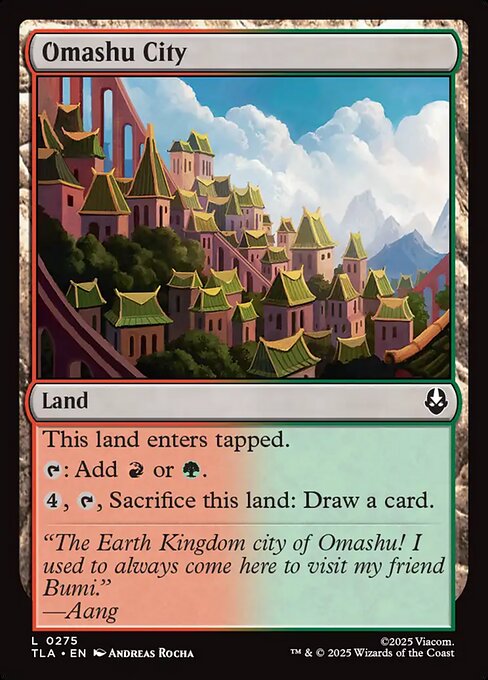 Omashu City - Avatar: The Last Airbender - L - 275