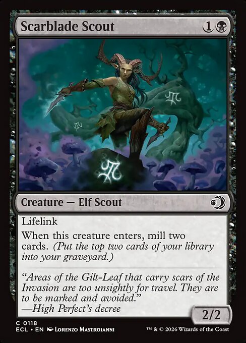 Scarblade Scout - Lorwyn Eclipsed - C - 118