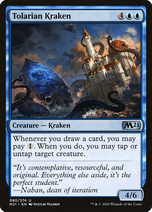 Tolarian Kraken - Core Set 2021 - U - 80