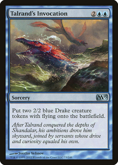 Talrand's Invocation - Magic 2013 (M13) - U - 73