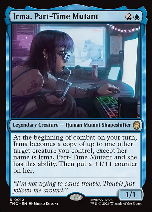 Irma, Part-Time Mutant - Commander: Teenage Mutant Ninja Turtles - R - 12