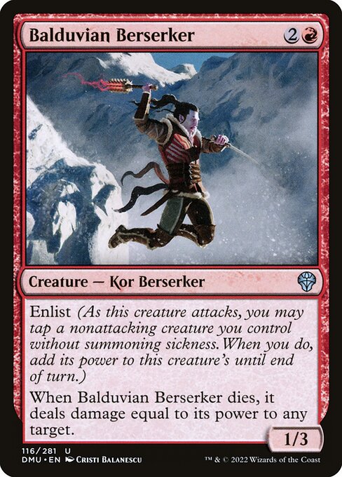 Balduvian Berserker - Dominaria United - U - 116