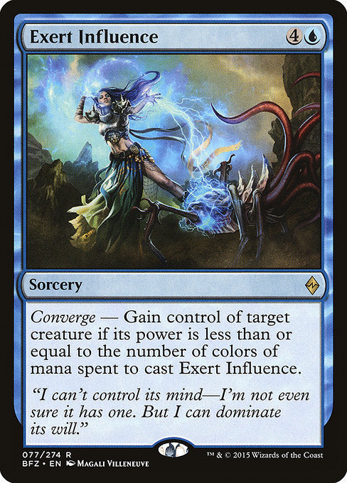 Exert Influence - Battle for Zendikar - R - 77