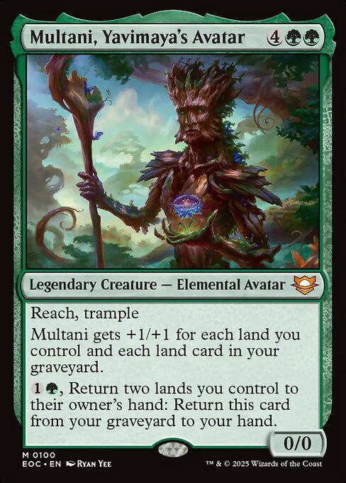 Multani, Yavimaya's Avatar - Commander: Edge of Eternities - M - 100