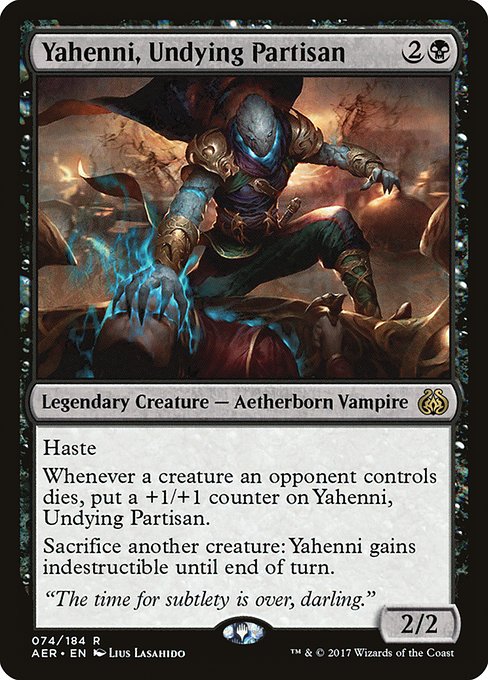 Yahenni, Undying Partisan - Aether Revolt - R - 74