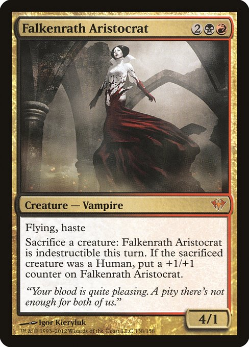 Falkenrath Aristocrat - Dark Ascension - M - 138