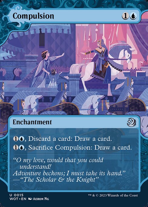 Compulsion - Wilds of Eldraine: Enchanting Tales - U - 15