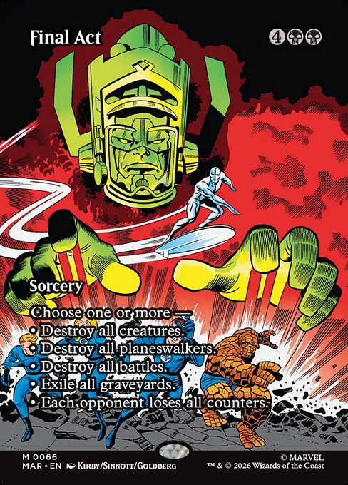 Final Act (Borderless) - Marvel Universe Eternal-Legal - M - 66