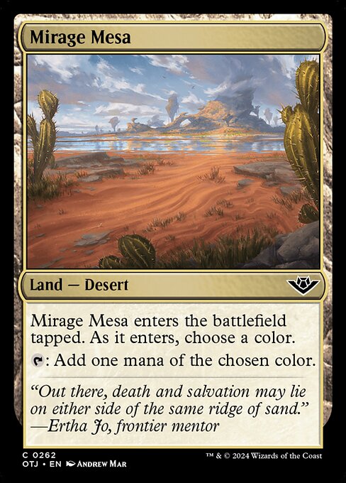 Mirage Mesa - Outlaws of Thunder Junction - C - 262