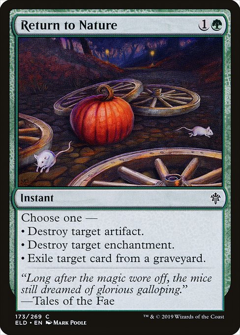 Return to Nature - Throne of Eldraine - C - 173