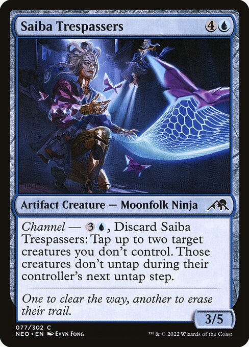Saiba Trespassers - Kamigawa: Neon Dynasty - C - 77
