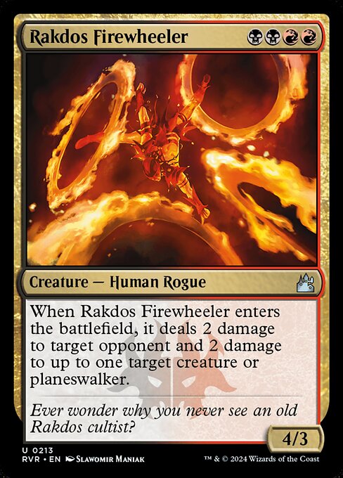 Rakdos Firewheeler - Ravnica Remastered - U - 213