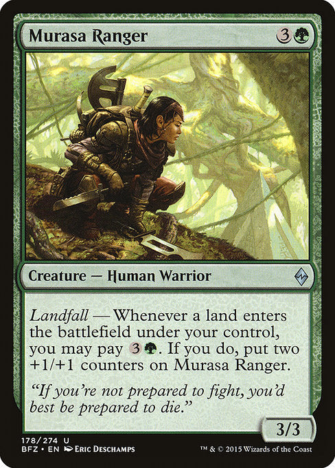 Murasa Ranger - Battle for Zendikar - U - 178
