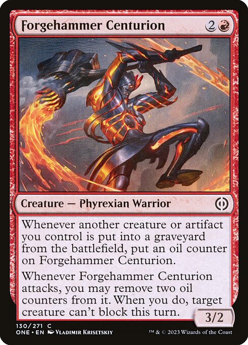 Forgehammer Centurion - Phyrexia: All Will Be One - C - 130