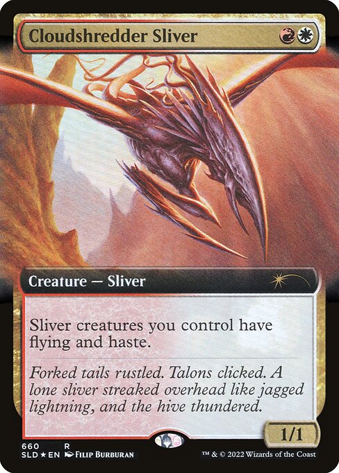 Cloudshredder Sliver (Extended Art) - Secret Lair Drop Series - R - 660