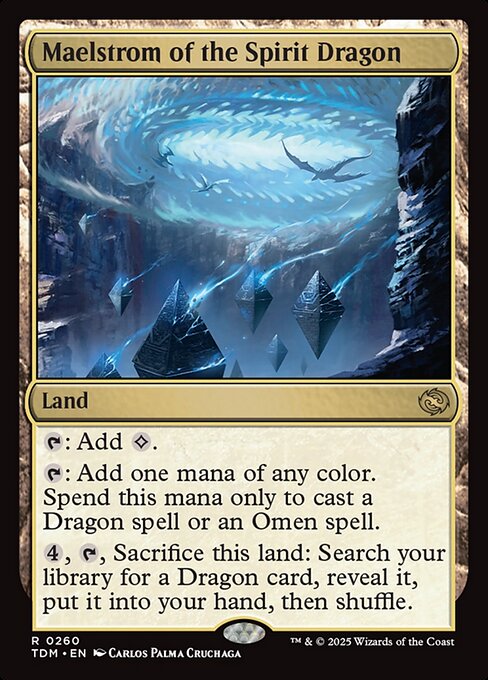 Maelstrom of the Spirit Dragon - Tarkir: Dragonstorm - R - 260