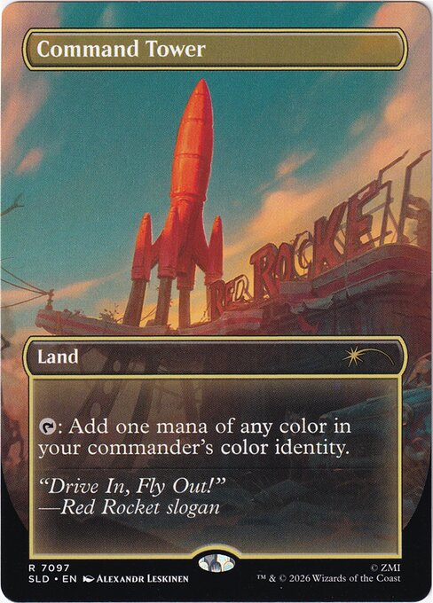 Command Tower (7097) - Secret Lair Drop Series - R - 7097