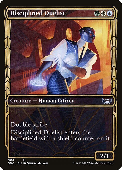 Disciplined Duelist (Showcase) - Streets of New Capenna - U - 304