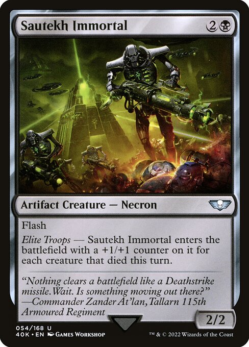 Sautekh Immortal - Universes Beyond: Warhammer 40,000 - U - 54