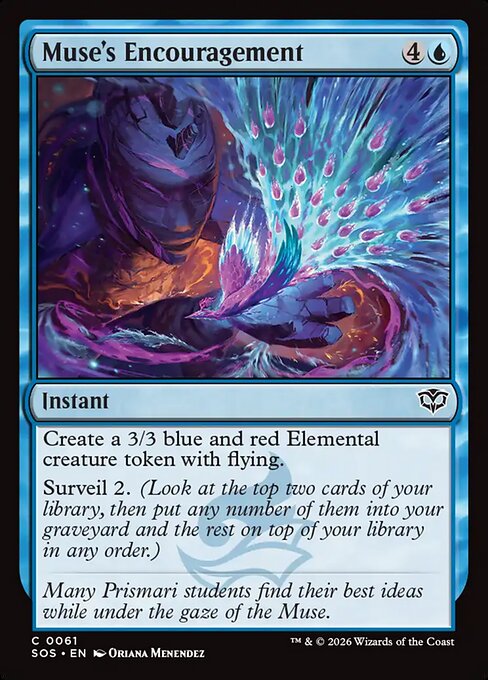 Muse's Encouragement - Secrets of Strixhaven - C - 61
