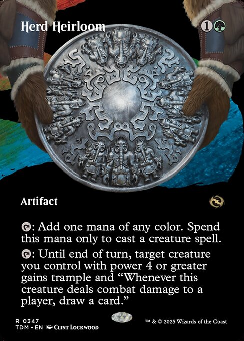 Herd Heirloom (Borderless) - Tarkir: Dragonstorm - R - 347