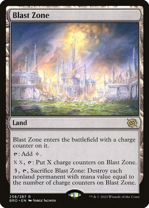 Blast Zone - The Brothers' War - R - 258