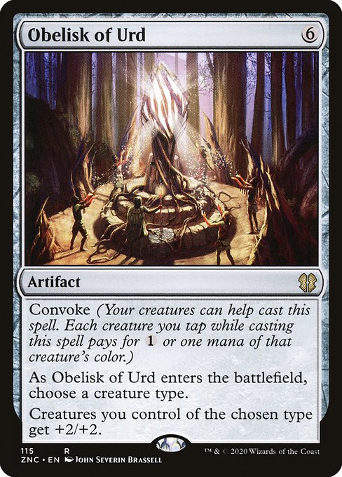 Obelisk of Urd - Commander: Zendikar Rising - R - 115