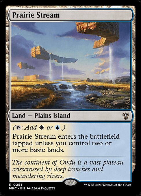 Prairie Stream - Commander: Murders at Karlov Manor - R - 281