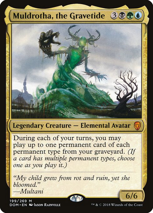 Muldrotha, the Gravetide - Dominaria - M - 199
