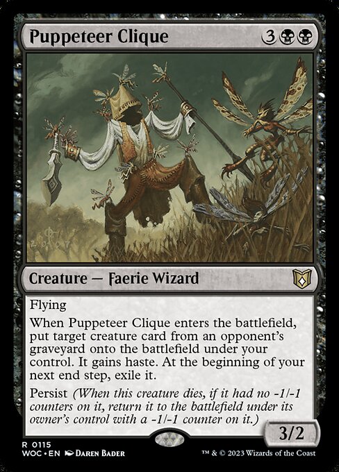Puppeteer Clique - Commander: Wilds of Eldraine - R - 115