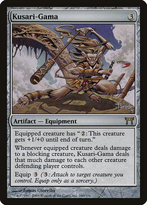 Kusari-Gama - Champions of Kamigawa - R - 260