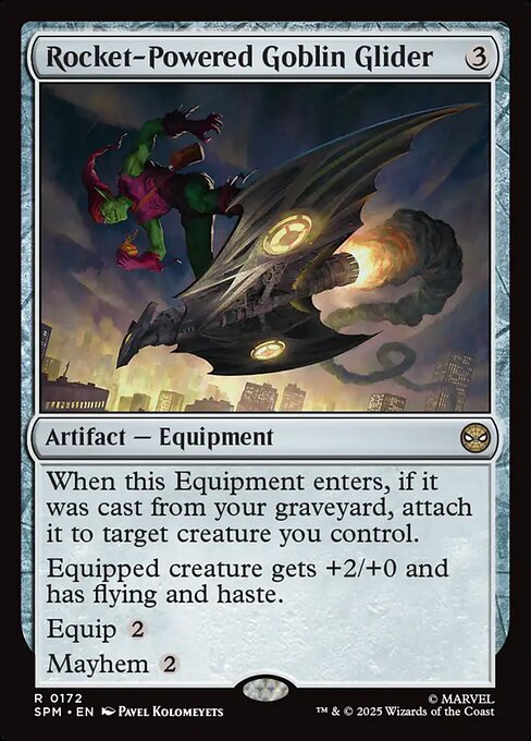 Rocket-Powered Goblin Glider - Marvel's Spider-Man - R - 172