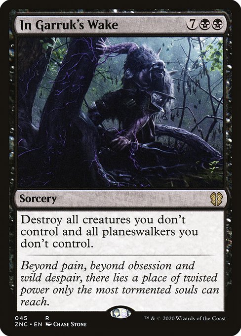 In Garruk's Wake - Commander: Zendikar Rising - R - 45