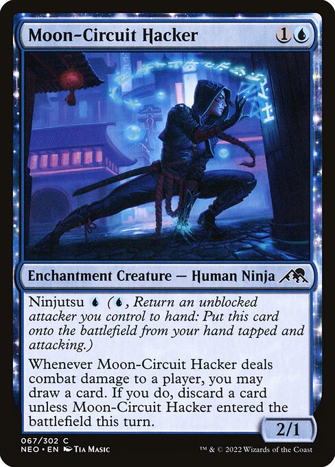 Moon-Circuit Hacker - Kamigawa: Neon Dynasty - C - 67
