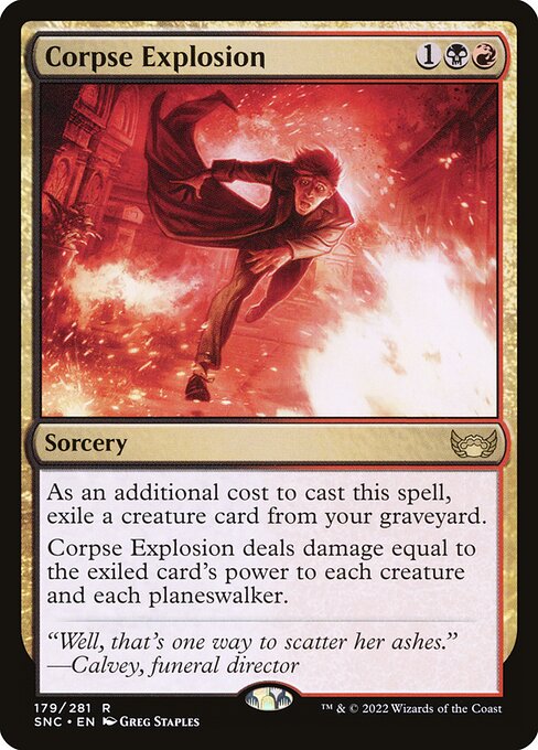 Corpse Explosion - Streets of New Capenna - R - 179