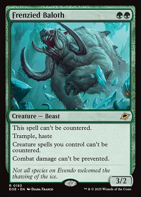 Frenzied Baloth - Promo Pack: Edge of Eternities - R - 183