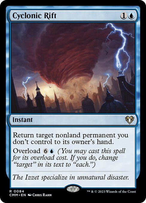 Cyclonic Rift - Commander Masters - R - 84