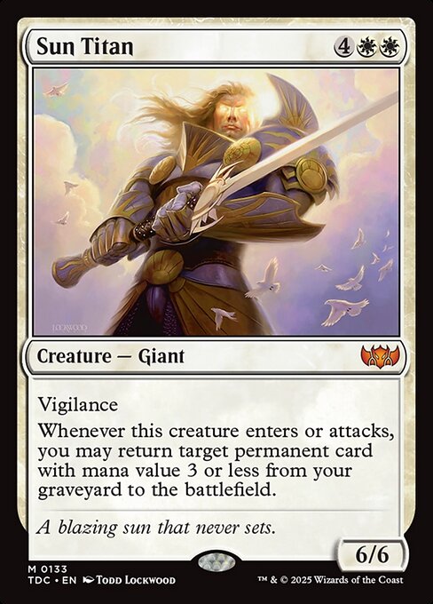 Sun Titan - Commander: Tarkir: Dragonstorm - M - 133