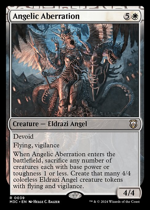 Angelic Aberration - Commander: Modern Horizons 3 - R - 39