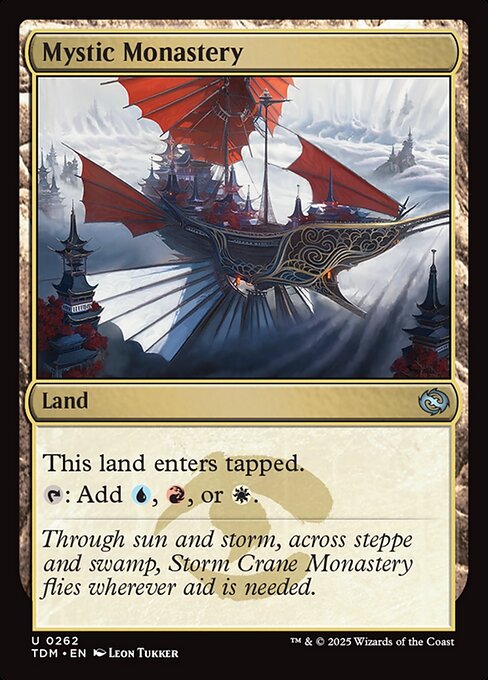 Mystic Monastery - Tarkir: Dragonstorm - U - 262