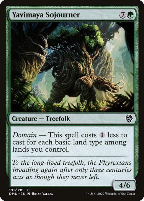 Yavimaya Sojourner - Dominaria United - C - 191