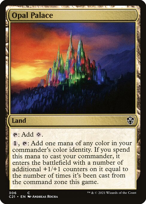 Opal Palace - Commander 2021 - C - 306