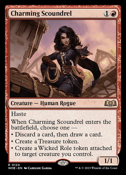 Charming Scoundrel - Wilds of Eldraine - R - 124