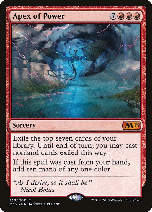Apex of Power - Core Set 2019 - M - 129