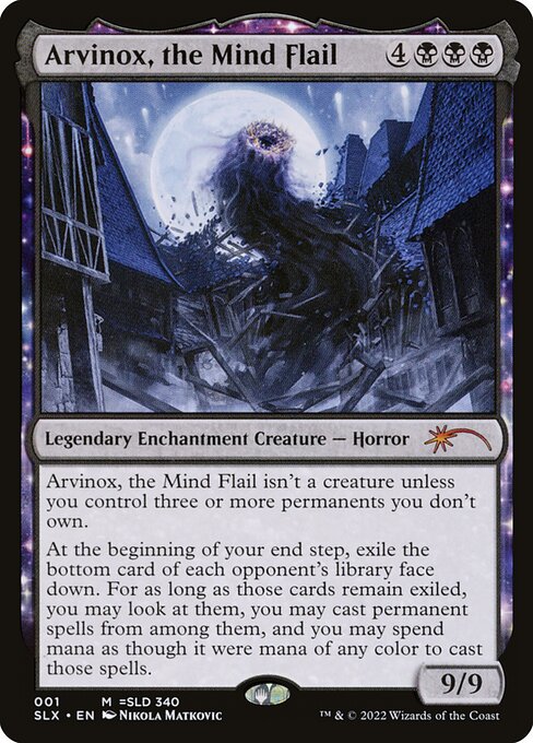 Arvinox, the Mind Flail - SLX Cards - M - 1